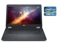 Ультрабук Dell Latitude E5470 / 14" (1920x1080) TN / Intel Core i5-6300HQ (4 ядра по 2.3 - 3.2 GHz) / 8 GB DDR4 / 256 GB SSD / Intel HD Graphics 530 / WebCam / Win 10 Pro
