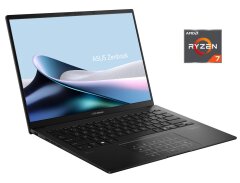 Ультрабук Asus Zenbook 14 OLED UM3406HA-WS74T / 14" (1920x1200) OLED Touch / AMD Ryzen 7 8840HS (8 (16) ядер по 3.3 -5.1 GHz) / 16 GB DDR5 / 512 GB SSD / AMD Radeon 780M / WebCam / Win 11 Home