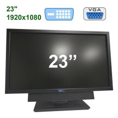 Dell P2311H / 23" (1920x1080) TFT LED / DVI, VGA, USB / Portable Acoustic System