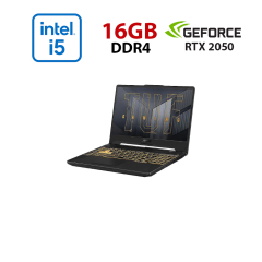 Ігровий ноутбук Asus TUF Gaming F15 FX506HF-HN014W / 15.6" (1920x1080) IPS / Intel Core i5-11400H (6 (12) ядер по 4.5 GHz) / 16 GB DDR4 / 480 GB SSD / nVidia GeForce RTX 2050, 4 GB GDDR6, 64-bit / WebCam