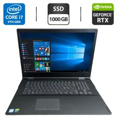 Ігровий ноутбук Lenovo Legion Y740-17IRHg / 15.6" (1920x1080) IPS / Intel Core i7-9750H (6 (12) ядер по 2.6 - 4.5 GHz) / 16 GB DDR4 / 1000 GB SSD / nVidia GeForce RTX 2070, 8 GB GDDR6, 256-bit / WebCam / HDMI