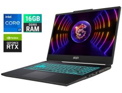 Игровой ноутбук MSI Cyborg 15 A12VF-055CA / 15.6" (1920x1080) IPS / Intel Core i7-12650H (10 (16) ядер по 2.3 - 4.7 GHz) / 16 GB DDR5 / 512 GB SSD M.2 / nVidia GeForce RTX 4060, 8 GB GDDR6, 128-bit / WebCam / HDMI