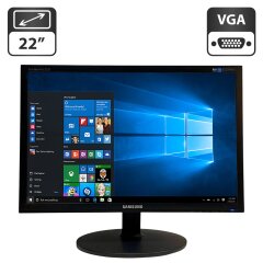 Монитор Б-клаcc Samsung SyncMaster E2220NW / 22" (1680x1050) TN / VGA / VESA 75x75 + Кабель питания