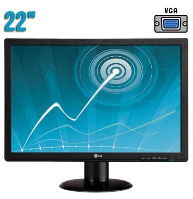 Монітор Б-клас LG Flatron W2242S-BF / 22" (1680x1050) TN / VGA / VESA 75x75