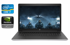 Ноутбук HP ProBook 470 G5 / 17.3" (1920x1080) IPS / Intel Core i7-8550U (4 (8) ядра по 1.8 - 4.0 GHz) / 16 GB DDR4 / 256 GB SSD + 240 GB SSD / nVidia GeForce 930MX, 2 GB DDR3, 64-bit / WebCam / TouchID
