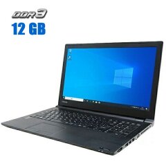 Ноутбук Toshiba Dynabook Satellite B35 / 15.6" (1366x768) TN / Intel Core i3-5005U (2 (4) ядра по 2.0 GHz) / 12 GB DDR3 / 320 GB HDD / Intel&nbsp;HD Graphics 5500 / DVD-RW