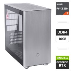 Новый игровой ПК Qube V9 Pro Tower / AMD Ryzen 5 5600G (6 (12) ядер по 3.9 - 4.4 GHz) / 16 GB DDR4 / 512 GB SSD M.2 + 1000 GB HDD / nVidia GeForce RTX 3060, 12 GB GDDR6, 192-bit / 650W