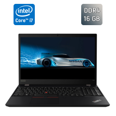 Ультрабук Б-класс Lenovo ThinkPad T590 / 15.6" (1920x1080) IPS / Intel Core i7-8565U (4 (8) ядра по 1.8 - 4.6 GHz) / 16 GB DDR4 / 512 GB SSD / Intel UHD Graphics 620 / WebCam / TouchID / Windows 10