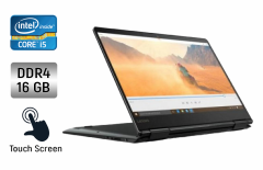 Ноутбук-трансформер Б-класс Lenovo Yoga 720-15IKB / 15.6" (1920x1080) IPS Touch / Intel Core i7-7700HQ (4 (8) ядра по 2.8 - 3.8 GHz) / 16 GB DDR4 / 256 GB SSD / Intel HD Graphics 620 / WebCam