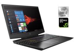 Игровой ноутбук HP Omen 17-cb1002ca / 17.3" (1920x1080) IPS / Intel Core i7-10750H (6 (12) ядер по 2.6 - 5.0 GHz) / 16 GB DDR4 / 256 GB SSD + 1000 GB HDD / nVidia GeForce GTX 1660 Ti, 6 GB GDDR5, 192-bit / WebCam / Win 10 Home