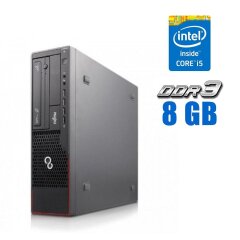 Комп'ютер Fujitsu Esprimo E900 SFF / Intel Core i5-2300 (4 ядра по 2.8 - 3.1 GHz) / 8 GB DDR3 / 240 GB SSD / Intel HD Graphics 2000 / DVD-ROM