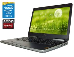 Игровой ноутбук Dell Precision 7510 / 15.6" (1920x1080) IPS / Intel Core i7-6920HQ (4 (8) ядра по 2.9 - 3.8 GHz) / 16 GB DDR4 / 500 GB SSD / AMD FirePro W5170M, 2 GB GDDR5, 128-bit / WebCam