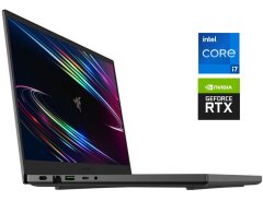 Игровой ноутбук Razer Blade 15 RZ09-0328 / 15.6" (1920x1080) IPS / Intel Core i7-10750H (6 (12) ядер по 2.6 - 5.0 GHz) / 16 GB DDR4 / 512 GB SSD / nVidia GeForce RTX 2070 Max-Q, 8 GB GDDR6, 256-bit / WebCam