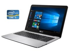 Ноутбук Б-клас Asus VivoBook F556UA / 15.6" (1920x1080) TN / Intel Core i5-7200U (2 (4) ядра по 2.5 - 3.1 GHz) / 8 GB DDR4 / 256 GB SSD / Intel HD Graphics 620 / WebCam