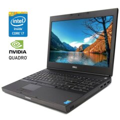 Мобильная рабочая станция Б-класс Dell Precision M4800 / 15.6" (1920x1080) TN / Intel Core i7-4810MQ (4 (8) ядра по 2.8 - 3.8 GHz) / 16 GB DDR3 / 256 GB SSD / nVidia Quadro K1100M, 2 GB GDDR5, 128-bit / WebCam / DVD-ROM