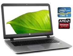 Игровой ноутбук HP ProBook 470 G3 / 17.3" (1600x900) TN / Intel Core i5-6200U (2 (4) ядра по 2.3 - 2.8 GHz) / 16 GB DDR3 / 500 GB HDD / AMD Radeon R7 M340, 2 GB DDR3, 64-bit / WebCam / Win 10 Pro