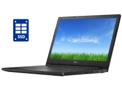 Ноутбук Б-клас Dell Latitude 3570 / 15.6" (1366x768) TN / Intel Core i3-6100U (2 (4) ядра по 2.3 GHz) / 8 GB DDR3 / 240 GB SSD / Intel HD Graphics 520 / WebCam