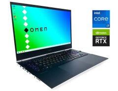 Игровой ноутбук HP Omen 16-b0005dx White / 16.1" (2560x1440) IPS / Intel Core i7-11800H (8 (16) ядер по 2.3 - 4.6&nbsp;GHz) / 16 GB DDR4 / 1000 GB SSD / nVidia GeForce RTX 3070, 8 GB GDDR6, 256-bit / WebCam