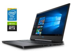 Игровой ноутбук Dell G7 7790 / 17.3" (1920x1080) IPS / Intel Core i7-9750H (6 (12) ядра по 2.6 - 4.5 GHz) / 16 GB DDR4 / 512 GB SSD / nVidia GeForce RTX 2070 Max-Q, 8 GB GDDR6, 256-bit / WebCam