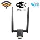 Wi-Fi адаптер 1200Mpbs / 802.11 a, b, g, n, ac / 2.4GHz+5GHz / USB 3.0 / две антены купить