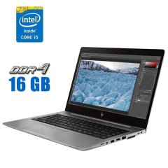 Ультрабук Б-клас HP ZBook 14u G6 / 14" (1920x1080) IPS / Intel Core i5-8365U (4 (8) ядра по 1.6&nbsp;- 4.1&nbsp;GHz) / 16 GB DDR4 / 256 GB SSD M.2 / Intel UHD Graphics 620 / WebCam