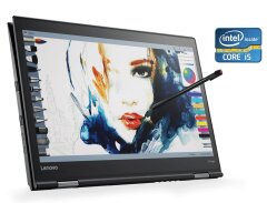 Ультрабук-трансформер Б-клас Lenovo ThinkPad X1 Yoga G2 / 14" (1920x1080) IPS Touch / Intel Core i5-7300U (2 (4) ядра по 2.6 - 3.5 GHz) / 8 GB DDR3 / 256 GB SSD / Intel HD Graphics 620 / WebCam / Win 10 Pro