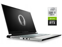 Игровой ноутбук Б-класс Dell Alienware m17 R3 White / 17.3" (1920x1080) IPS / Intel Core i9-10980HK (8 (16) ядер по 2.4 - 5.3 GHz) / 32 GB DDR4 / 512 GB SSD NVMe / nVidia GeForce RTX 2080 Super, 8 GB GDDR6, 256-bit / WebCam