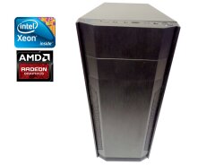 Ігровий ПК Kllisre Tower / Intel Xeon E5-2630 V2 (6 (12) ядер по 2.6 - 3.1 GHz) / 16 GB DDR3 / 512 GB SSD + 1000 GB HDD / AMD Radeon RX 580, 4 GB GDDR5, 256-bit / 700W / Win 11