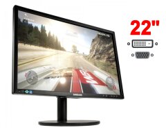 Монитор Samsung SyncMaster S22B420BW / 22" (1680x1050) TN / 1x DVI, 1x VGA / VESA 100x100 / Pivot / Кабель питания в комплекте