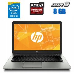 Ультрабук HP EliteBook 840 G2 / 14" (1920x1080) IPS / Intel Core i7-5600U (2 (4) ядра по 2.6 - 3.2 GHz) / 8 GB DDR3 / 256 GB SSD / AMD Radeon R7 M260X, 1 GB GDDR5, 128-bit / WebCam / Windows 10 Pro