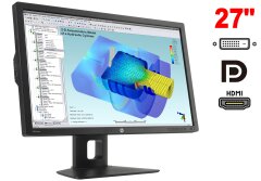 Монитор HP Z27i / 27" (2560x1440) IPS / 1x HDMI, 1x DP, 1x DVI, 1x VGA, 1x USB Type-B, 4x USB 3.0, 1x Audio / VESA100x100 / Pivot