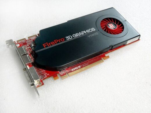 Дискретная видеокарта AMD FirePro V5800, 1 GB GDDR5, 128-bit