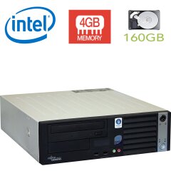 Fujitsu-Siemens Esprimo E5720 sff / Intel Pentium Dual-Core E6600 (2 ядра по 3.06GHz) / 4GB DDR2 / 160 GB HDD