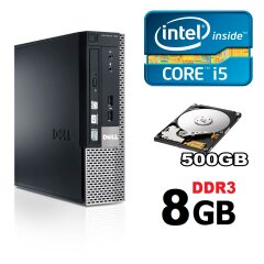 Dell Optiplex 7010 USFF / Intel Core i5-3470T (2(4) ядра по 2.9GHz) / 8GB DDR3 / 500GB HDD