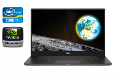 Мобильная рабочая станция Б-класс Dell Precision 5530 / 15.6" (1920x1080) IPS / Intel Core i7-8850H (6 (12) ядра по 2.6 - 4.3 GHz) / 16 GB DDR4 / 512 GB SSD / nVidia Quadro P2000, 4 GB GDDR5, 128-bit / HDMI / Windows 10