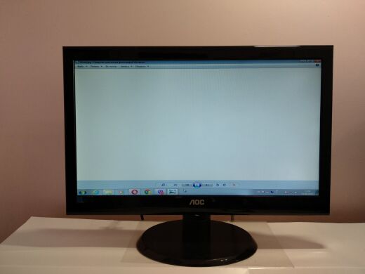 Монитор AOC E2050S / 20" (1600x900) TN / 1x VGA