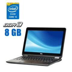 Нетбук Dell Latitude E7240 / 12.5" (1366x768) TN / Intel Core i5-4300U (2 (4) ядра по 1.9 - 2.9 GHz) / 8 GB DDR3 / 180 GB SSD / Intel HD Graphics 4400 / WebCam