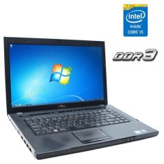 Ноутбук Dell Vostro 3500 / 15.6" (1366x768) TN / Intel Core i5-450M (2 (4) ядра по 2.4 - 2.66 GHz) / 4 GB DDR3 / 120 GB SSD / Intel HD Graphics / WebCam / АКБ не тримає 