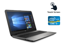 Ноутбук HP 15-ay041wm / 15.6" (1366x768) TN Touch / Intel Core i3-6100U (2 (4) ядра по 2.3 GHz) / 8 GB DDR4 / 256 GB SSD / Intel HD Graphics 520 / WebCam / Windows 10