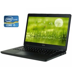 Ультрабук Б-класс Dell Latitude 5480 / 14" (1920x1080) IPS / Intel Core i5-7440HQ (4 ядра по 2.8 - 3.8 GHz) / 8 GB DDR4 / 128 GB SSD M.2 / Intel HD Graphics 630 / WebCam