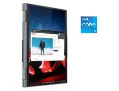 Ультрабук-трансформер Lenovo Thinkpad L13 Yoga Gen 4 / 13.3" (1920x1200) IPS Touch / Intel Core i5-1335U (10 (12) ядер по 3.4 - 4.6 GHz) / 8 GB DDR5 / 256 GB SSD M.2 / Intel Iris Xe Graphics / WebCam / Win 11 Pro