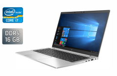 Ультрабук HP EliteBook 840 G7 / 14" (1920x1080) IPS / Intel Core i7-10610U (4 (8) ядра по 1.8 - 4.9 GHz) / 16 GB DDR4 / 240 GB SSD / Intel UHD Graphics / WebCam
