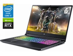 Игровой ноутбук Acer Predator Helios 300 PH317-55 / 17.3" (1920x1080) IPS / Intel Core i7-11800H (8 (16) ядер по 2.3 - 4.6 GHz) / 16 GB DDR4 / 512 GB SSD / nVidia GeForce RTX 3060, 6 GB GDDR6, 192-bit / WebCam / Win 11 Home