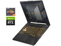 Ігровий ноутбук Asus TUF Gaming A15 FA506QE / 15.6" (1920x1080) IPS / AMD Ryzen 5 5600H (6 (12) ядер по 3.3 - 4.2 GHz) / 16 GB DDR4 / 1000 GB SSD / nVidia GeForce RTX 3050 Ti, 4 GB GDDR6, 128-bit / WebCam