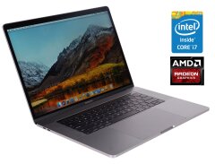 Игровой ультрабук Б-класс Apple MacBook Pro 2016 A1707 / 15.4" (2880x1800) IPS / Intel Core i7-6700HQ (4 (8) ядра по 2.6 - 3.5 GHz) / 16 GB DDR4 / 512 GB SSD / AMD Radeon Pro 450, 2 GB GDDR5, 128-bit / WebCam / MacOS
