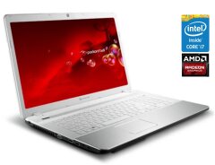 Игровой ноутбук Packard Bell P7YS0 / 17.3" (1600x900) TN / Intel Core i7-2630QM (4 (8) ядра по 2.0 - 2.9 GHz) / 8 GB DDR3 / 256 GB SSD / AMD Radeon HD 6770M, 2 GB GDDR3, 128-bit / WebCam / Win 10 Home