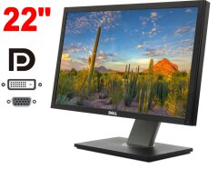 Монитор Dell UltraSharp U2211H / 22" (1920x1080) IPS / 1x DVI, 1x VGA, 1x DP,  4x USB 2.0 / Pivot