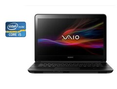 Ноутбук Б-класс Sony Vaio SVF153B1YL / 15.6" (1920x1020) TN / Intel Core i5-4200U (2 (4) ядра по 1.6 -2.6 GHz) / 8 GB DDR3 / 1000 GB HDD / Intel HD Graphics 4400 / WebCam
