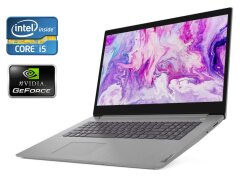 Ігровий ноутбук Lenovo IdeaPad 3 17IML05 / 17.3" (1600x900) TN / Intel Core i5-10210U (4 (8) ядра по 1.6 - 4.2 GHz) / 8 GB DDR4 / 512 GB SSD / nVidia GeForce MX330, 2 GB GDDR5, 64-bit / WebCam / Win 10 Home