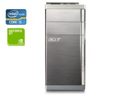 Компьютер Acer Aspire M5811 Tower / Intel Core i5-4570S (4 ядра по 2.9 - 3.6 GHz) / 8 GB DDR3 / 120 GB SSD + 500 GB HDD / nVidia GeForce 9600 GT, 512 MB GDDR3, 256-bit / 450W